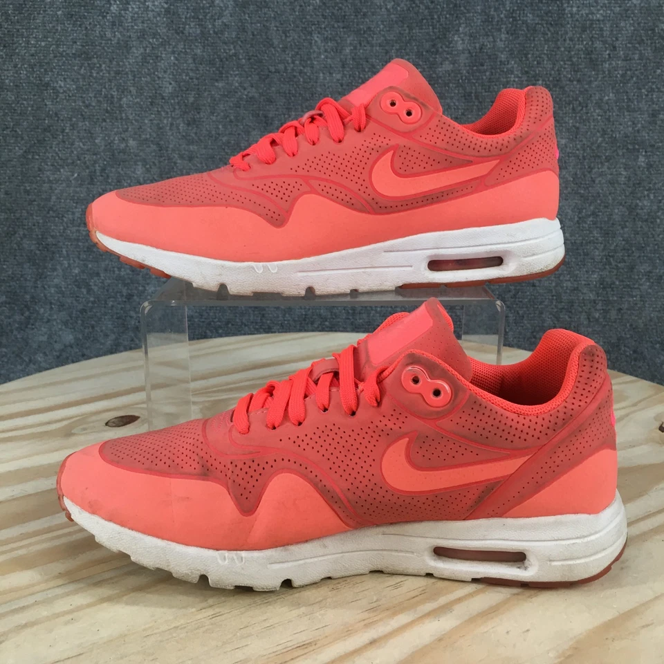 Nike Shoes Womens 8.5 Air Max 1 Ultra Moire Hot Lava Sneakers Orange 704995-800 - Image 2 of 4