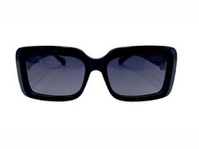 Chanel CH5520-A C622-S8 Black Polarized Frame w Blk Heart/Gray Lens Sunglasses