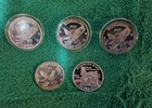 LOT of 5 Sunshine Mining Silver Rounds