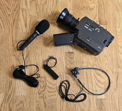 BAUER S307XL Super 8 Filmkamera mit  Remote , Microphone & Headphone Super 8mm - Bild 1 von 4