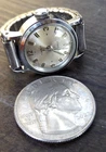 VTG  Timex Watch Ring FINGER Stretch Band Working GREAT 17 JEWEL
