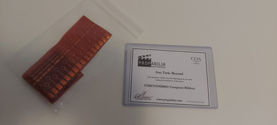 Star Trek Beyond 2016   Original Screen-Used Prop Computer Ribbon mit COA