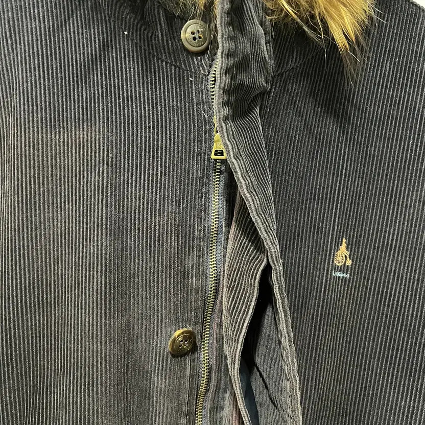 Beanpole Coated Padding Jacket - Size 100, Black,… - image 8