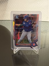 2022 Bowman Baseball #BCP-95 Yohendrick Pinango Chrome Lava Refractor 267/399