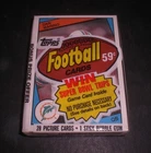 1984 TOPPS FOOTBALL CELLO PACK - DAN MARINO ROOKIE TOP CARD