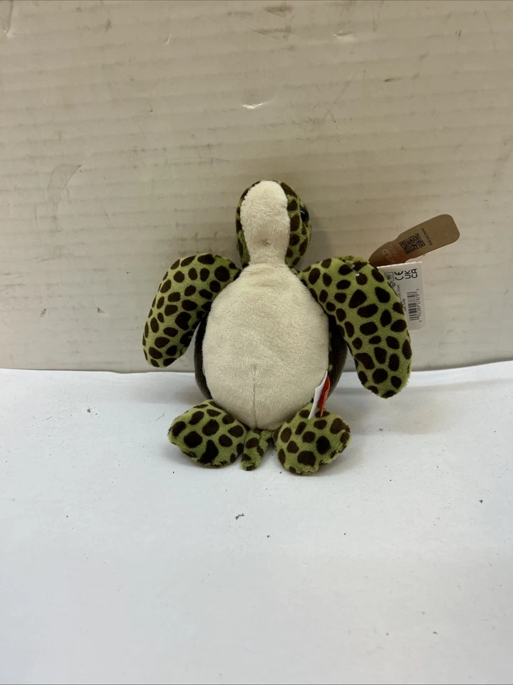 Juguete de peluche Wild Republic CK Lils tortuga marina verde 6" sin usar nuevo con todas las etiquetas NF Foto 4 de 4