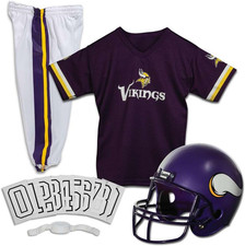 Franklin Sports NFL Youth Football Uniform Set for Boys  Girls - Includes Helme