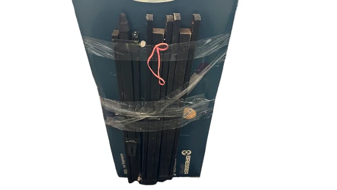 Bresser Refraktor-Teleskop – Art. Nr. 45-1200 – gebraucht Holz-Stativ - Bild 3 von 4