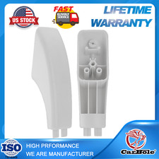 WB07K10043 WB7T10144 Oven Door Handle White End Cap Pair Fit for GE Range Stove