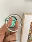 VTG Set Of 4 Green Luminarc Cavalier Champagne Flutes 5 3/8" FRANCE — photo 5