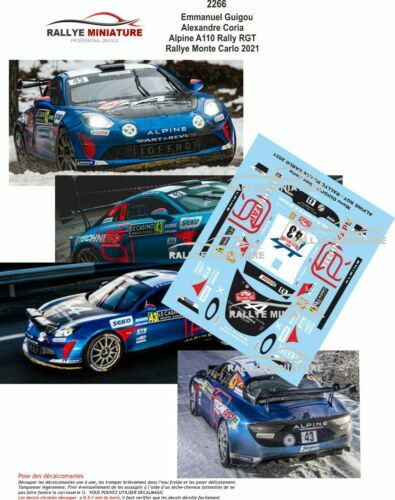 Alpine A290 B - Blanc 2023 - OT468 - Ottomobile 1/18 - Neuve Sous Boîte