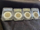 1980's and 90's Kennedy Half Dollars, uncir. (Lot of 4)