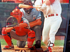 1998- Mark McGwire Plaque  12"x15" Photo Limited Ed.  HR #70 + Cards #2 W/COA — photo 4
