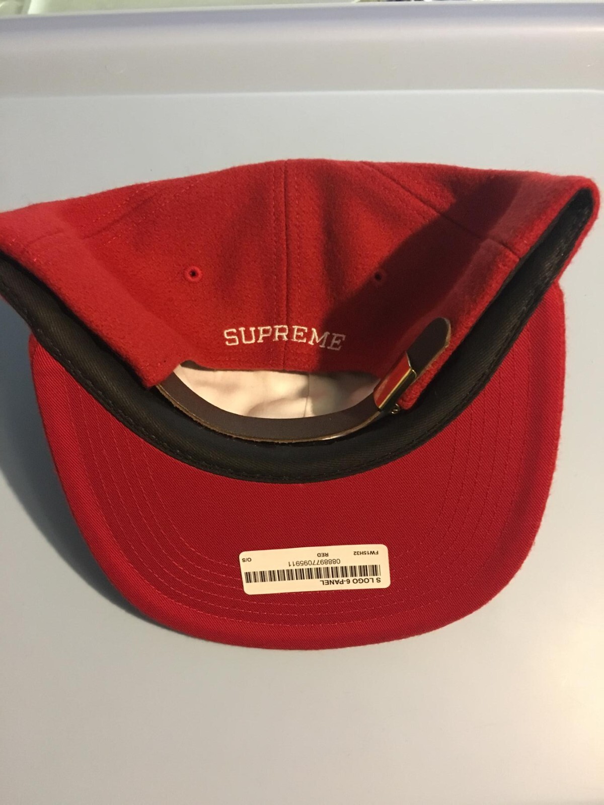 SUPREME Polartec S Logo 6-Panel Cap