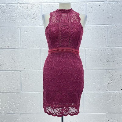 TOPSHOP BURGUNDY LACE MINI DRESS SLEEVELESS LINED ZIP BACK FLORAL UK SIZE 8 | eBay TOPSHOP BURGUNDY LACE MINI DRESS SLEEVELESS LINED ZIP BACK FLORAL UK SIZE 8 | eBay