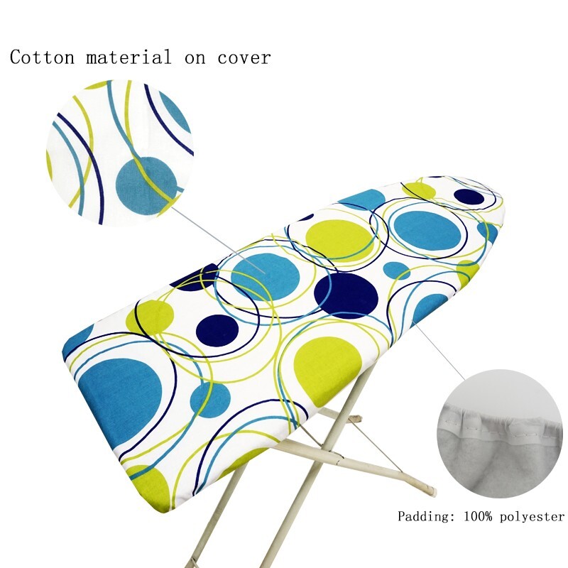 45x123CM HEAT RESISTANT IRON BOARD COVER FIREPROOF ELASTICATED FABRIC