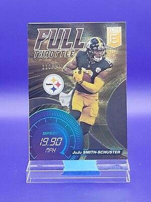 JuJu Smith-Schuster 2021 Elite Silver Full Throttle SP 230/349   Steelers  