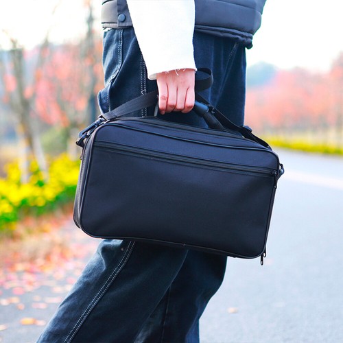 Bolsas de hombro trabajo viaje pesca aparejos instrumento de viento eslinga para hombre - Imagen 7 de 12