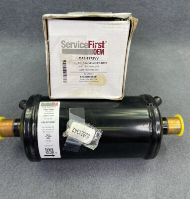 Service First Suction Line Filter Drier HFC/HCFC Black DAS417SVV   7/8in