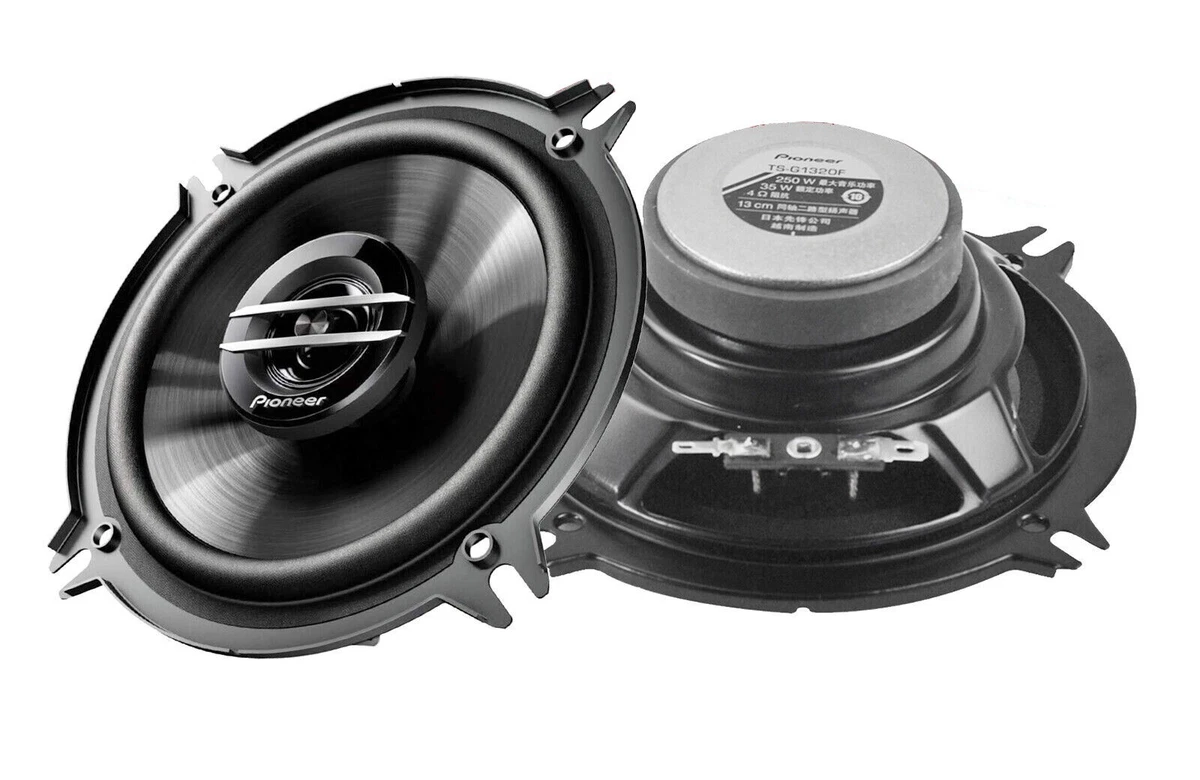 2x Pioneer TS G1320F 2 Way 5.25
