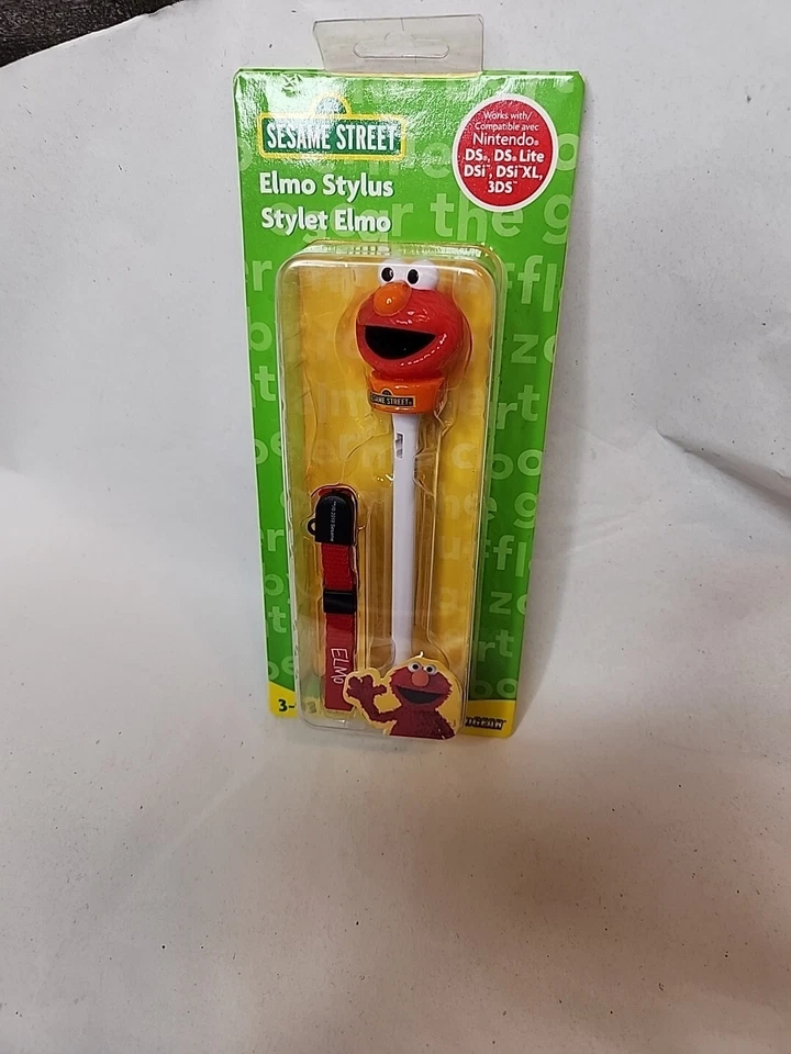 Elmo Stylus 芝麻街视频游戏 DS Lite 3DS DSi XL Dream Gear 全新未拆封 — 第 3/4 张图片
