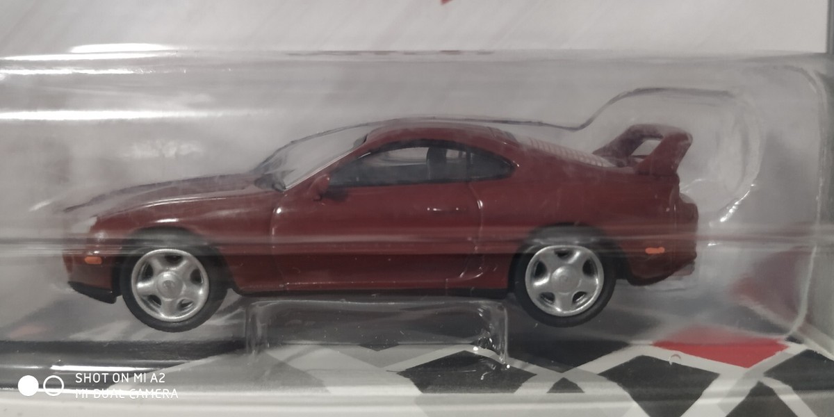 MINI GT 46 Toysrus Toyota Supra (JZA80) Renaissance Red RHD