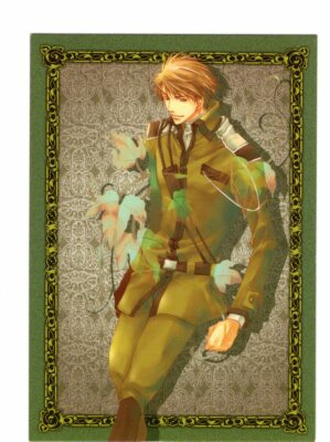 card promo Kyo Kara Maoh Kyou Maou anime Conrad