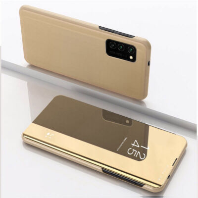 For Samsung Galaxy Phone Luxury Clear View Mirror Leather Flip Stand Case Cover