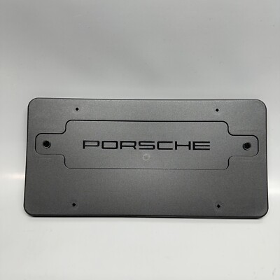 PORSCHE 911 BOXSTER LICENSE PLATE BRACKET 1997 98 99 2000 01 02 03