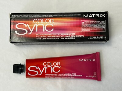 Matrix Color Sync Demi Permanent Hair Color SPV Sheer Pastel Violet 2 oz (U6)