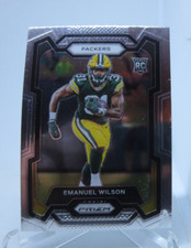 2023 Emanuel Wilson RC Prizm #335 Green Bay Packers #3
