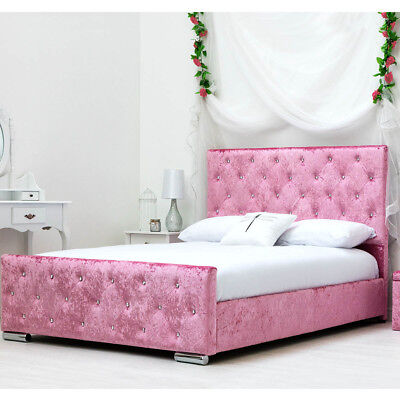 girls pink bed frame