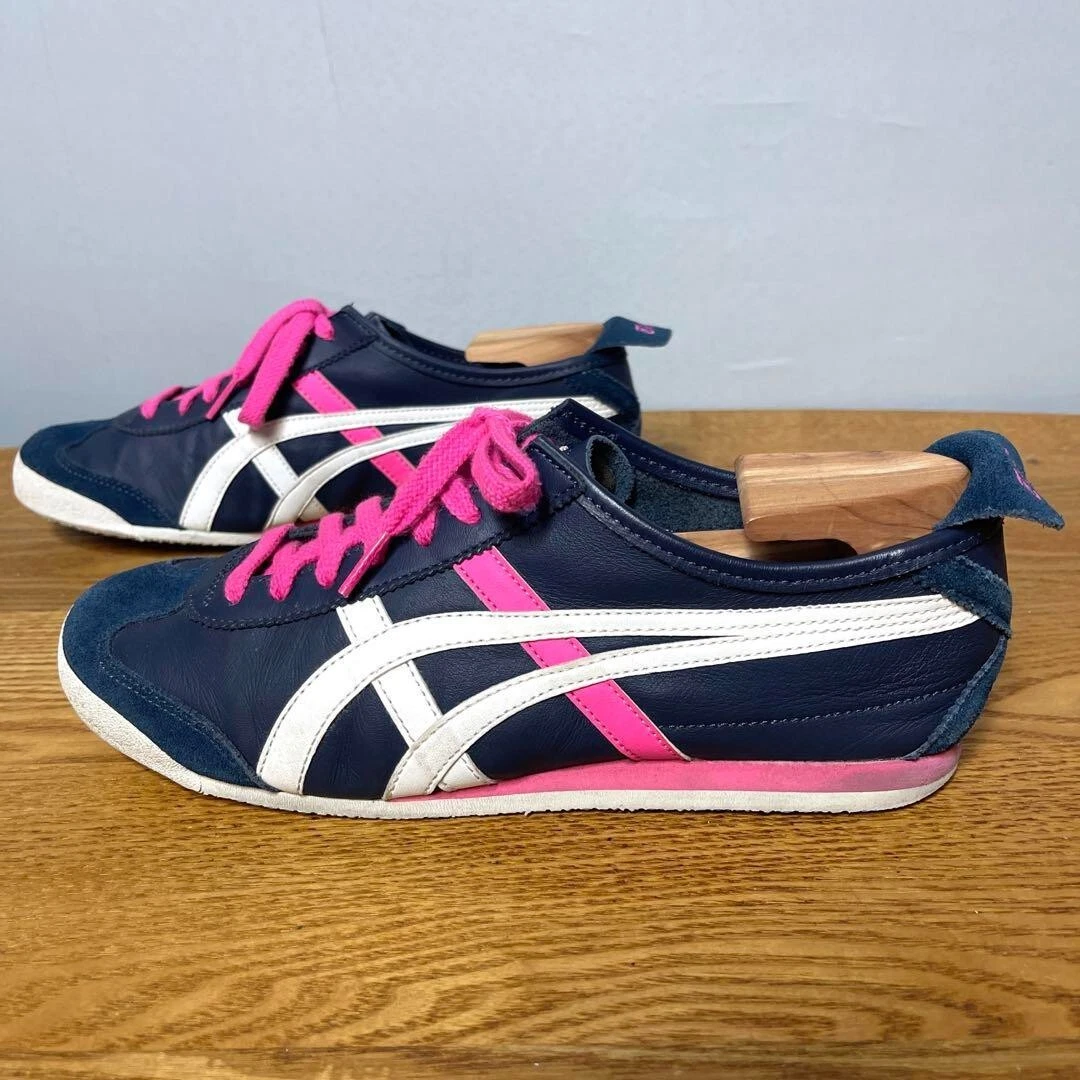 Onitsuka Tiger MEXICO 66 THL7C2 US 7.5/W8.5 NAVY/PINK/White 25.5