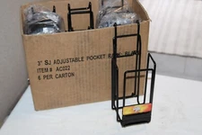 NOS 6 Vintage Slim Jim Metal Retail Store Point of Sale Display Racks