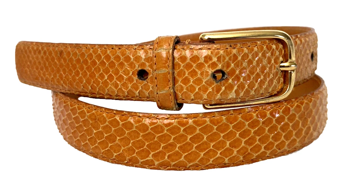 Justin Genuine Snakeskin Women\'s belt size 26 Women main image 4