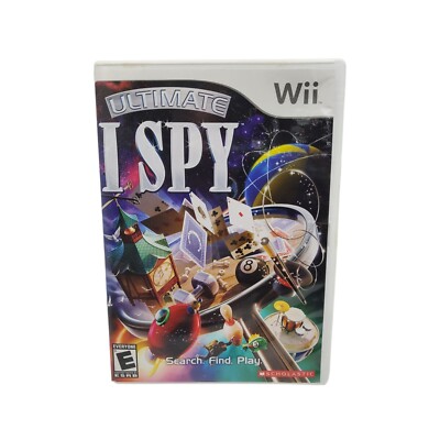 2008 nintendo wii ultimate I spy search find play