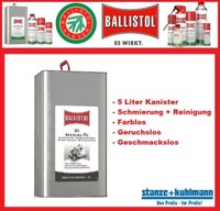 5 Liter Kanister Ballistol Spezial ÖL H1 Korrosionsschutz KriechöL NSF-H1 25314