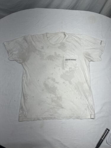 Chrome Hearts White Script F-U T-Shirt pocket Whi… - image 1