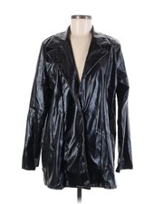 Prettylittlething Women Black Faux Leather Jacket 8