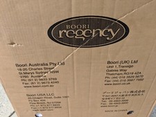 Cuna Boori Regency Ashton.  Marco gris oscuro 