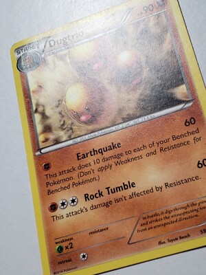 Dugtrio 59/146 PL - B2G1F RARE XY Base Set Pokemon Card - Toyste