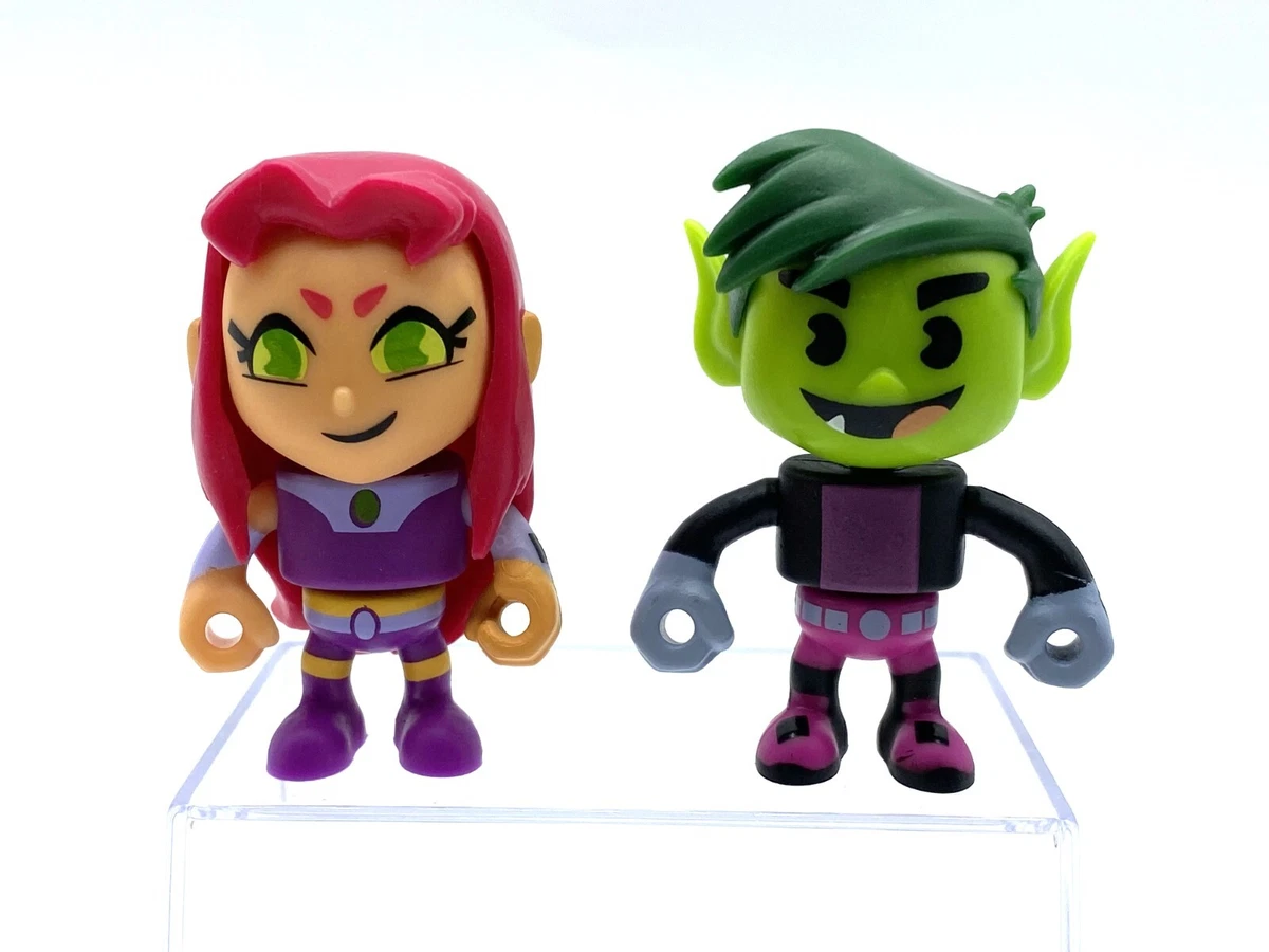 Mattel Teen Titans Go! Mini Figure Conf. Da 3 | Robin, Blackfire, Starfire E Una Figura Esclusiva - 3