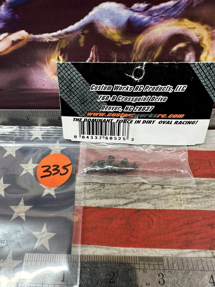 Custom Works 5253 4-40x3/8" Button Head Screw: 8pc. - Image 2 of 4