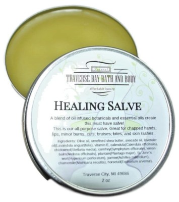 Healing Salve, Herbal healing salve.