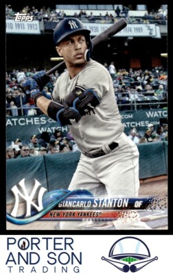 Giancarlo Stanton 2018 Topps New York Yankees #NY-3 New York Yankees