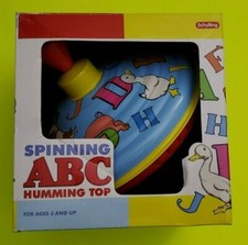 NEW IN BOX Schylling ABC Spinning Humming Top BL18