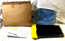 Heavy Duty Pool Skimmer Leaf Rake Net Cleaning Swimming Pool, 12ft Reach "New"