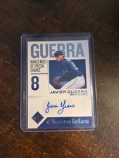 Javier Guerra 2018 Panini Chronicles Auto #CA-JG San Diego Padres