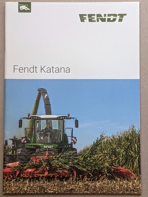 FENDT Katana 850 650 Feldhäcksker Prospekt 01/2022 Traktor Bulldog Schlepper