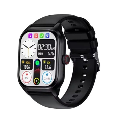 WATERPROOF LEMFO LT10 Smart Watch Touch Dial Music Fitness Tracker BLACK